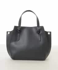 BJCJV81150 MK MICHEL KLEIN BAG(MK ミッシェルクラン バッグ) [2WAY]ノットハンドルデザイントートバッグ ブラック
