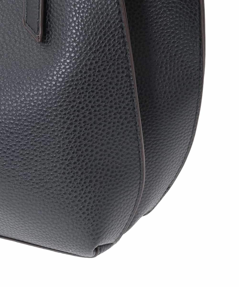 BJCJV81150 MK MICHEL KLEIN BAG(MK ミッシェルクラン バッグ) [2WAY]ノットハンドルデザイントートバッグ ブラック