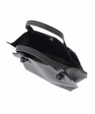 BJCJV81150 MK MICHEL KLEIN BAG(MK ミッシェルクラン バッグ) [2WAY]ノットハンドルデザイントートバッグ ブラック