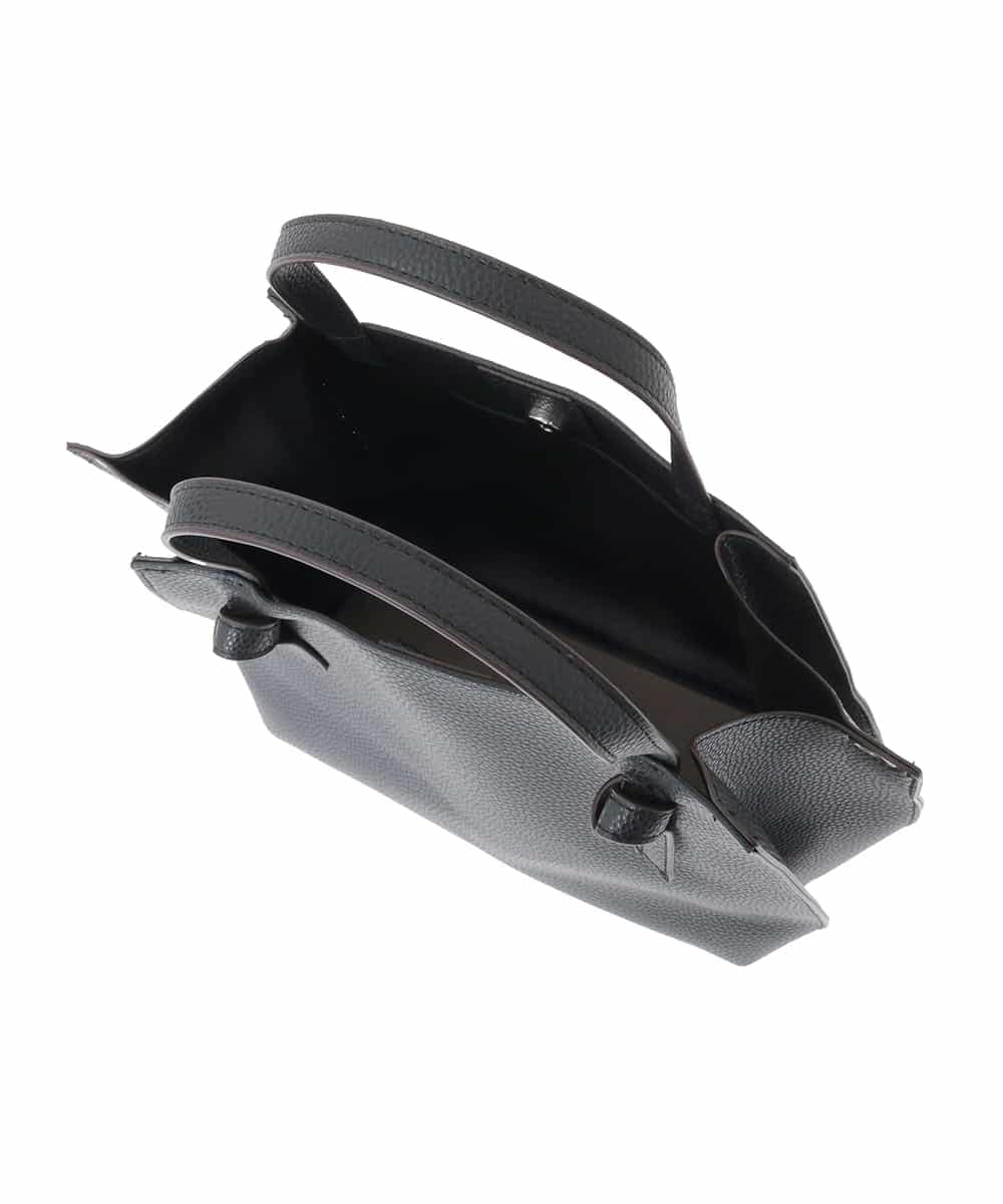 BJCJV81150 MK MICHEL KLEIN BAG(MK ミッシェルクラン バッグ) [2WAY]ノットハンドルデザイントートバッグ ブラック