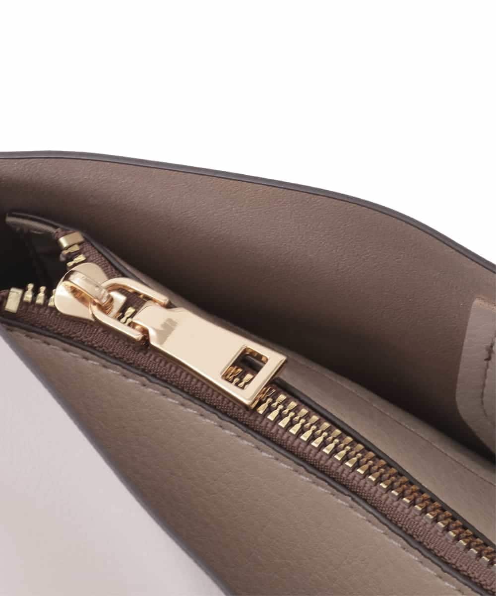 BJCJV82150 MK MICHEL KLEIN BAG(MK ミッシェルクラン バッグ) [A4収納可]ミニマルスクエアトートバッグ グレー