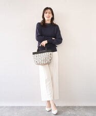 BJCJV84110 MK MICHEL KLEIN BAG(MK ミッシェルクラン バッグ) マルチカラー刺繍デザイントートバッグ ピンク