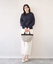 BJCJV84110 MK MICHEL KLEIN BAG(MK ミッシェルクラン バッグ) マルチカラー刺繍デザイントートバッグ ピンク