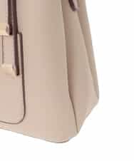 BJCJV85190 MK MICHEL KLEIN BAG(MK ミッシェルクラン バッグ) [2WAY]ダブルストラップスクエアトートバッグ ベージュ