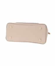 BJCJV85190 MK MICHEL KLEIN BAG(MK ミッシェルクラン バッグ) [2WAY]ダブルストラップスクエアトートバッグ ベージュ