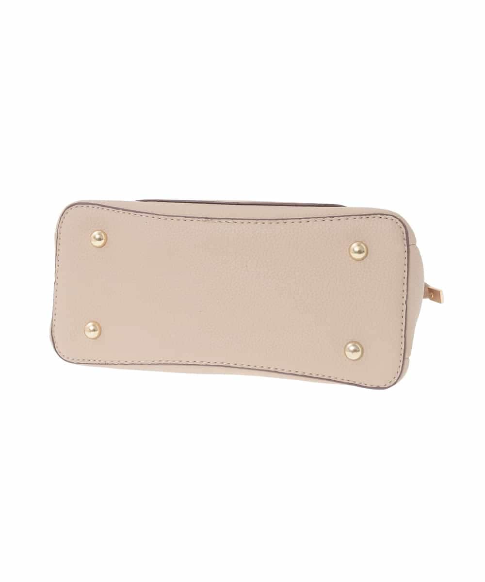 BJCJV85190 MK MICHEL KLEIN BAG(MK ミッシェルクラン バッグ) [2WAY]ダブルストラップスクエアトートバッグ ベージュ