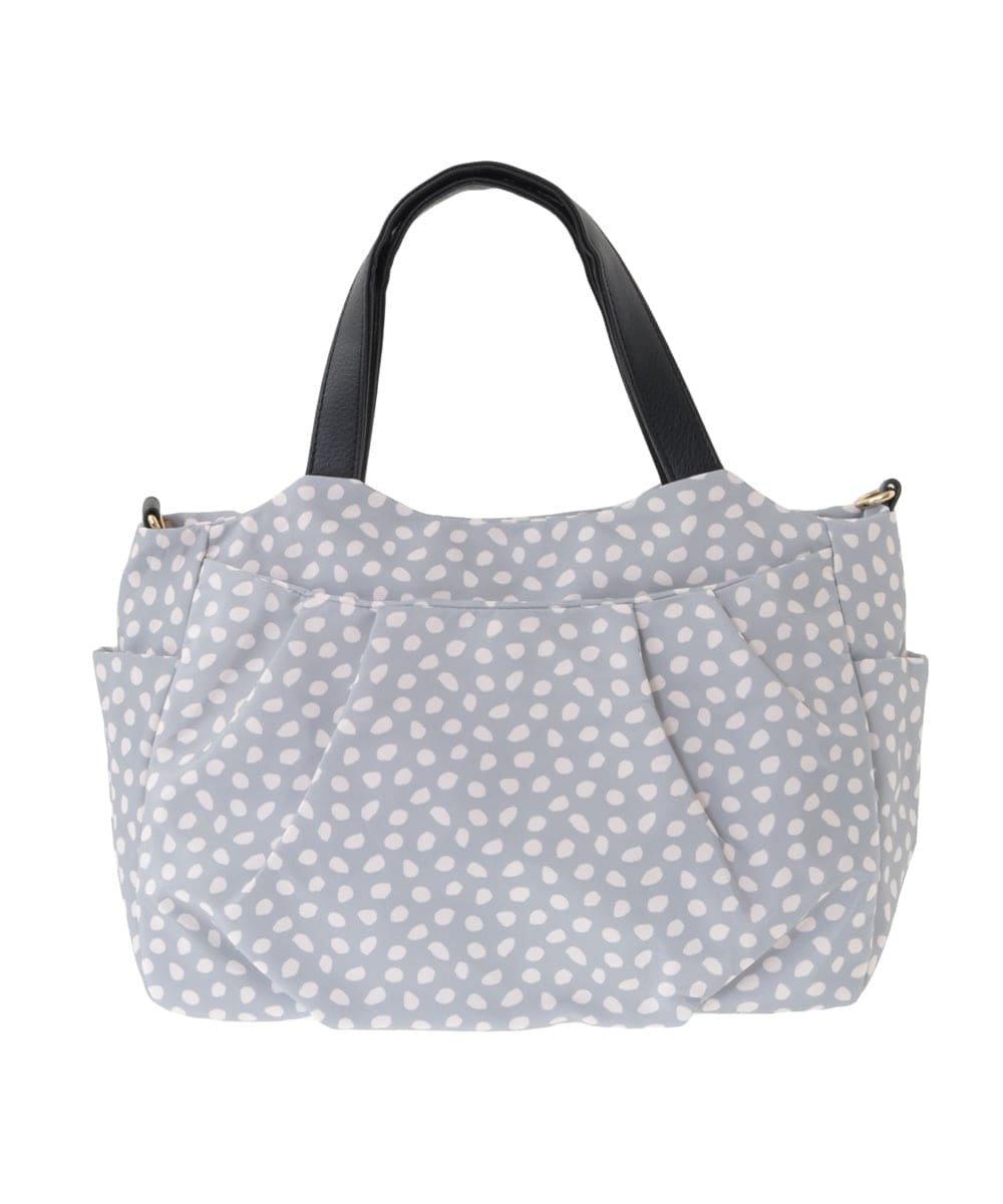 BJCJV91150 MK MICHEL KLEIN BAG(MK ミッシェルクラン バッグ) [2WAY/500mlペットボトルより軽い]タックギャザーコンパクトトートバッグ ピンク