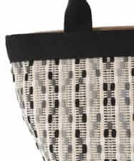 BJCJV92110 MK MICHEL KLEIN BAG(MK ミッシェルクラン バッグ) [バスタオルよりも軽い]コットン刺繍デザイントートバッグ ピンク