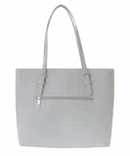 BKBAA12150 MK MICHEL KLEIN BAG(MK ミッシェルクラン バッグ) [A4対応]スリムスクエアトートバッグ グレー