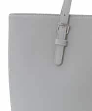 BKBAA12150 MK MICHEL KLEIN BAG(MK ミッシェルクラン バッグ) [A4対応]スリムスクエアトートバッグ グレー