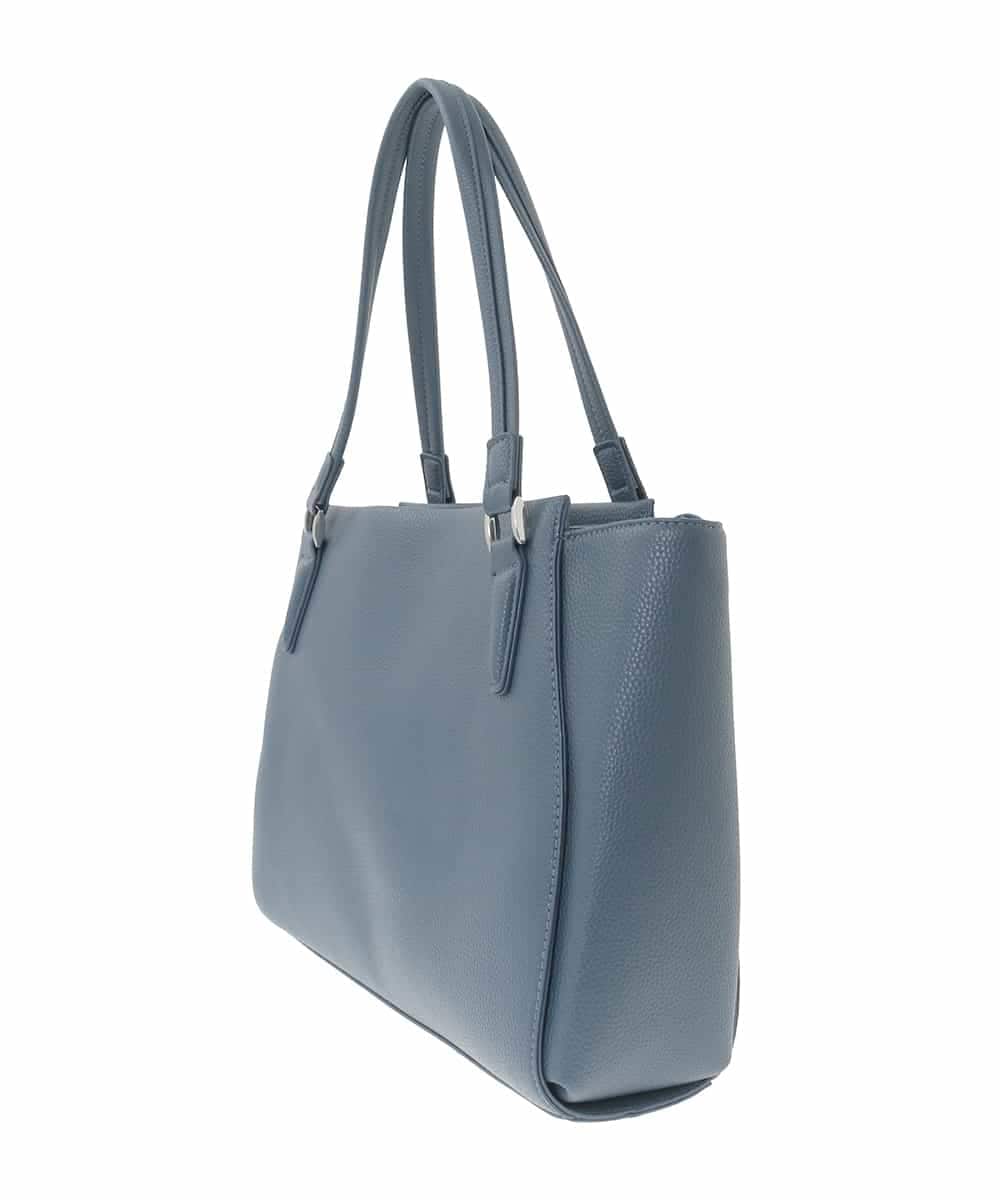 BKBAD02180 MK MICHEL KLEIN BAG(MK ミッシェルクラン バッグ) [2WAY]合成皮革ポイントデザイントートバッグ ネイビー