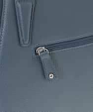 BKBAD02180 MK MICHEL KLEIN BAG(MK ミッシェルクラン バッグ) [2WAY]合成皮革ポイントデザイントートバッグ ネイビー