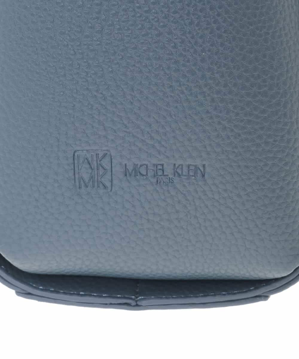 BKBAD02180 MK MICHEL KLEIN BAG(MK ミッシェルクラン バッグ) [2WAY]合成皮革ポイントデザイントートバッグ ネイビー