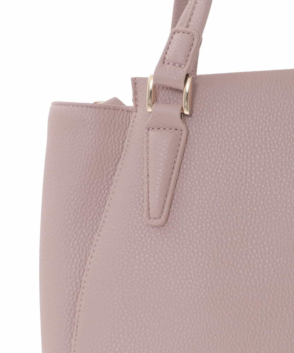 BKBAD02180 MK MICHEL KLEIN BAG(MK ミッシェルクラン バッグ) [2WAY]合成皮革ポイントデザイントートバッグ ネイビー