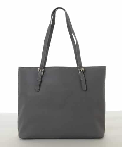 BKBAD12150 MK MICHEL KLEIN BAG [2WAY/インナーバッグ付き]ベルトアクセントスクエアトートバッグ