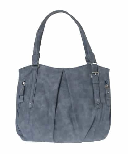 BKBAD26160 MK MICHEL KLEIN BAG [2WAY]合成皮革タックデザイントートバッグ