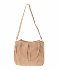 BKBAD26160 MK MICHEL KLEIN BAG(MK ミッシェルクラン バッグ) [2WAY]合成皮革タックデザイントートバッグ ベージュ
