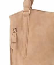 BKBAD26160 MK MICHEL KLEIN BAG(MK ミッシェルクラン バッグ) [2WAY]合成皮革タックデザイントートバッグ ベージュ