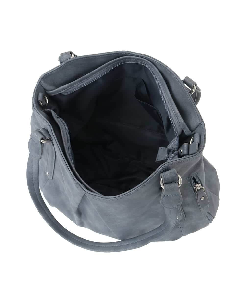 BKBAD26160 MK MICHEL KLEIN BAG(MK ミッシェルクラン バッグ) [2WAY]合成皮革タックデザイントートバッグ ベージュ