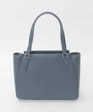 BKBAG02180 MK MICHEL KLEIN BAG(MK ミッシェルクラン バッグ) [2WAY/A4収納可]合成皮革ポイントデザイントートバッグ ネイビー