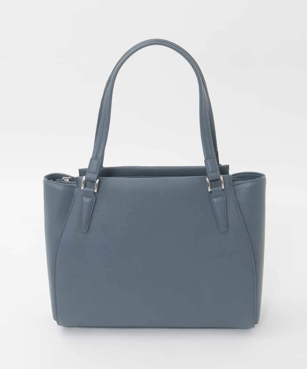 BKBAG02180 MK MICHEL KLEIN BAG(MK ミッシェルクラン バッグ) [2WAY/A4収納可]合成皮革ポイントデザイントートバッグ ネイビー