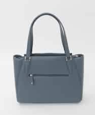 BKBAG02180 MK MICHEL KLEIN BAG(MK ミッシェルクラン バッグ) [2WAY/A4収納可]合成皮革ポイントデザイントートバッグ ネイビー