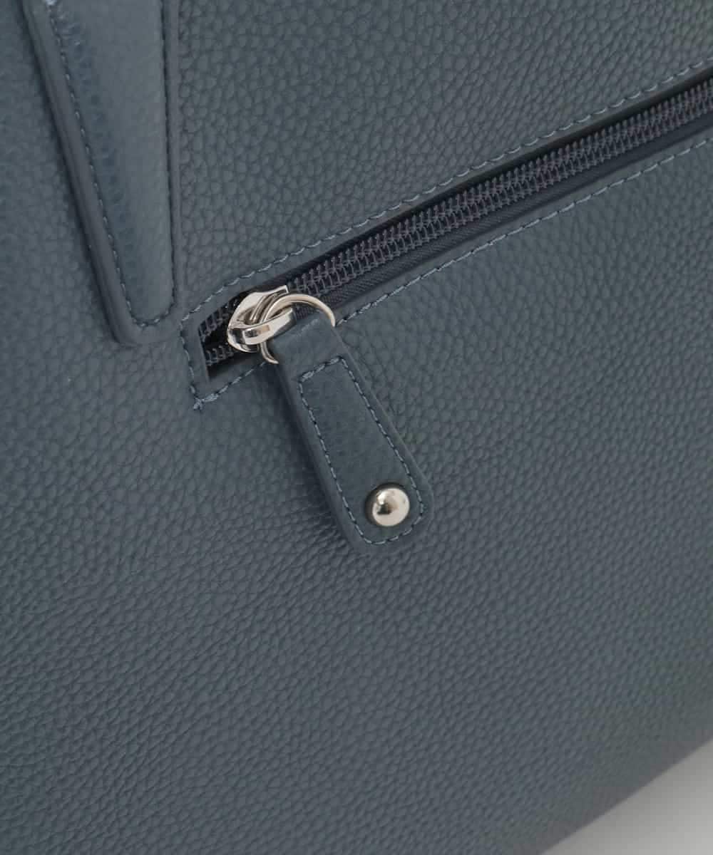 BKBAG02180 MK MICHEL KLEIN BAG(MK ミッシェルクラン バッグ) [2WAY/A4収納可]合成皮革ポイントデザイントートバッグ ネイビー