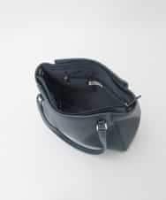 BKBAG02180 MK MICHEL KLEIN BAG(MK ミッシェルクラン バッグ) [2WAY/A4収納可]合成皮革ポイントデザイントートバッグ ネイビー