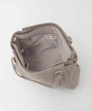 BKBAG02180 MK MICHEL KLEIN BAG(MK ミッシェルクラン バッグ) [2WAY/A4収納可]合成皮革ポイントデザイントートバッグ ネイビー