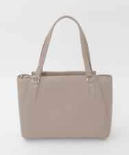 BKBAG02180 MK MICHEL KLEIN BAG(MK ミッシェルクラン バッグ) [2WAY/A4収納可]合成皮革ポイントデザイントートバッグ ベージュ