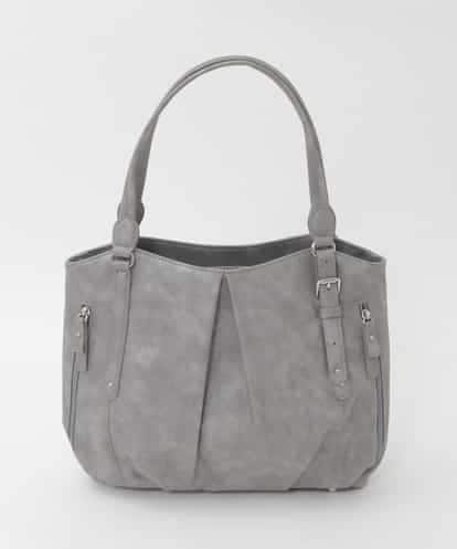 BKBAG26170 MK MICHEL KLEIN BAG [2WAY]サイドファスナータックデザイントートバッグ