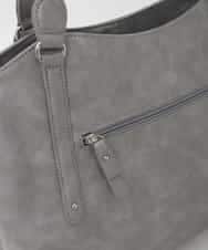 BKBAG26170 MK MICHEL KLEIN BAG(MK ミッシェルクラン バッグ) [2WAY]サイドファスナータックデザイントートバッグ グレー