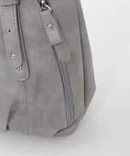 BKBAG26170 MK MICHEL KLEIN BAG(MK ミッシェルクラン バッグ) [2WAY]サイドファスナータックデザイントートバッグ グレー