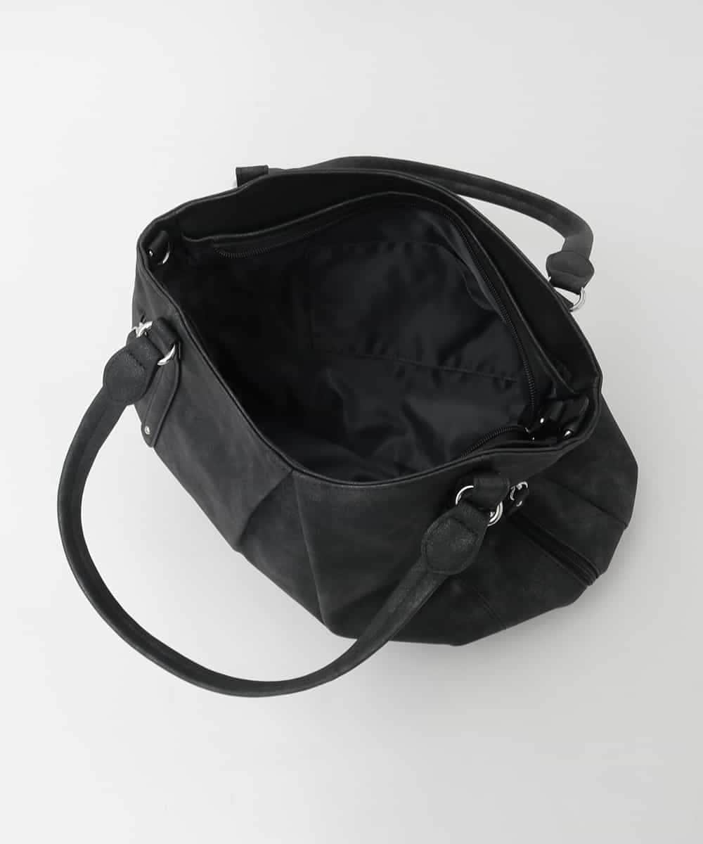 BKBAG26170 MK MICHEL KLEIN BAG(MK ミッシェルクラン バッグ) [2WAY]サイドファスナータックデザイントートバッグ グレー