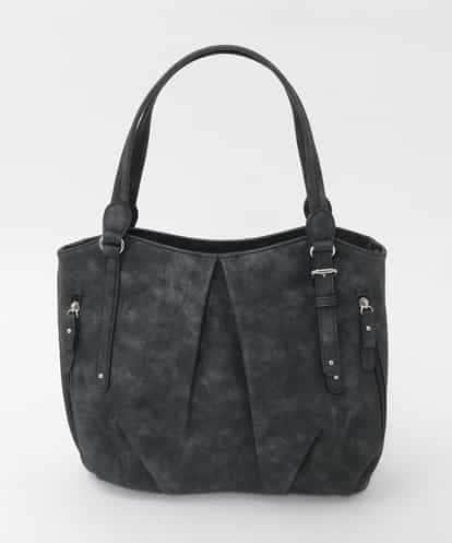 BKBAG26170 MK MICHEL KLEIN BAG [2WAY]サイドファスナータックデザイントートバッグ