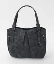 BKBAG26170 MK MICHEL KLEIN BAG(MK ミッシェルクラン バッグ) [2WAY]サイドファスナータックデザイントートバッグ ブラック