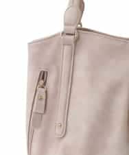BKBGA26160 MK MICHEL KLEIN BAG(MK ミッシェルクラン バッグ) [2WAY]タックラウンドトートバッグ ライトブルー