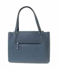 BKBGD02180 MK MICHEL KLEIN BAG(MK ミッシェルクラン バッグ) [2WAY/A4収納可]合成皮革ポイントデザイントートバッグ ネイビー