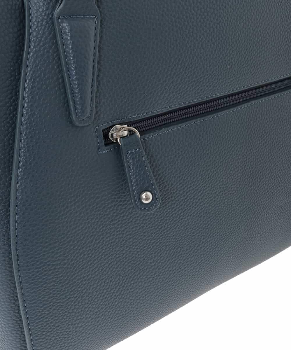 BKBGD02180 MK MICHEL KLEIN BAG(MK ミッシェルクラン バッグ) [2WAY/A4収納可]合成皮革ポイントデザイントートバッグ ネイビー