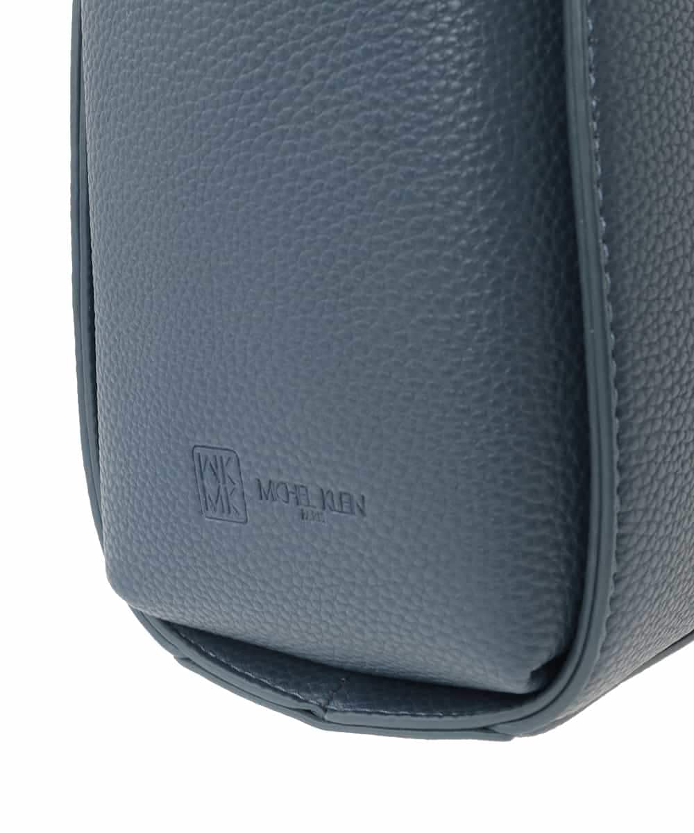 BKBGD02180 MK MICHEL KLEIN BAG(MK ミッシェルクラン バッグ) [2WAY/A4収納可]合成皮革ポイントデザイントートバッグ ネイビー