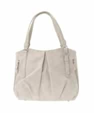 BKBGD26160 MK MICHEL KLEIN BAG(MK ミッシェルクラン バッグ) [2WAY]合成皮革タックデザイントートバッグ ベージュ