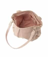 BKBGD26160 MK MICHEL KLEIN BAG(MK ミッシェルクラン バッグ) [2WAY]合成皮革タックデザイントートバッグ ベージュ