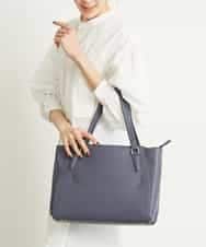 BKBGP02160 MK MICHEL KLEIN BAG(MK ミッシェルクラン バッグ) 【2WAY】フェイクレザートートバッグ ネイビー