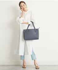 BKBGP02160 MK MICHEL KLEIN BAG(MK ミッシェルクラン バッグ) 【2WAY】フェイクレザートートバッグ ネイビー