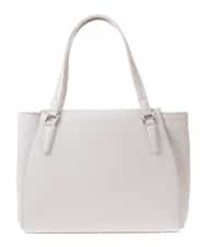BKBGP02160 MK MICHEL KLEIN BAG(MK ミッシェルクラン バッグ) 【2WAY】フェイクレザートートバッグ オフホワイト
