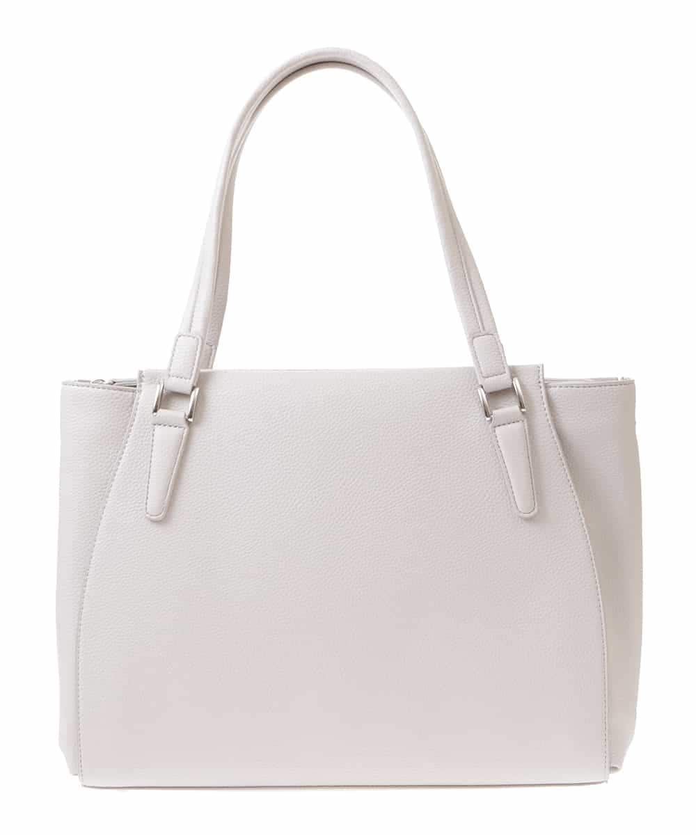 BKBGP02160 MK MICHEL KLEIN BAG(MK ミッシェルクラン バッグ) 【2WAY】フェイクレザートートバッグ オフホワイト