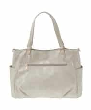 BKBGS01160 MK MICHEL KLEIN BAG(MK ミッシェルクラン バッグ) ［2WAY］タックデザイントートバッグ ベージュ