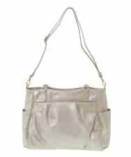 BKBGS01160 MK MICHEL KLEIN BAG(MK ミッシェルクラン バッグ) ［2WAY］タックデザイントートバッグ ベージュ