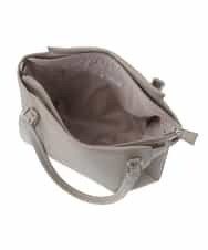 BKBGV02180 MK MICHEL KLEIN BAG(MK ミッシェルクラン バッグ) [2WAY]合成皮革エレガントスクエアトートバッグ ネイビー
