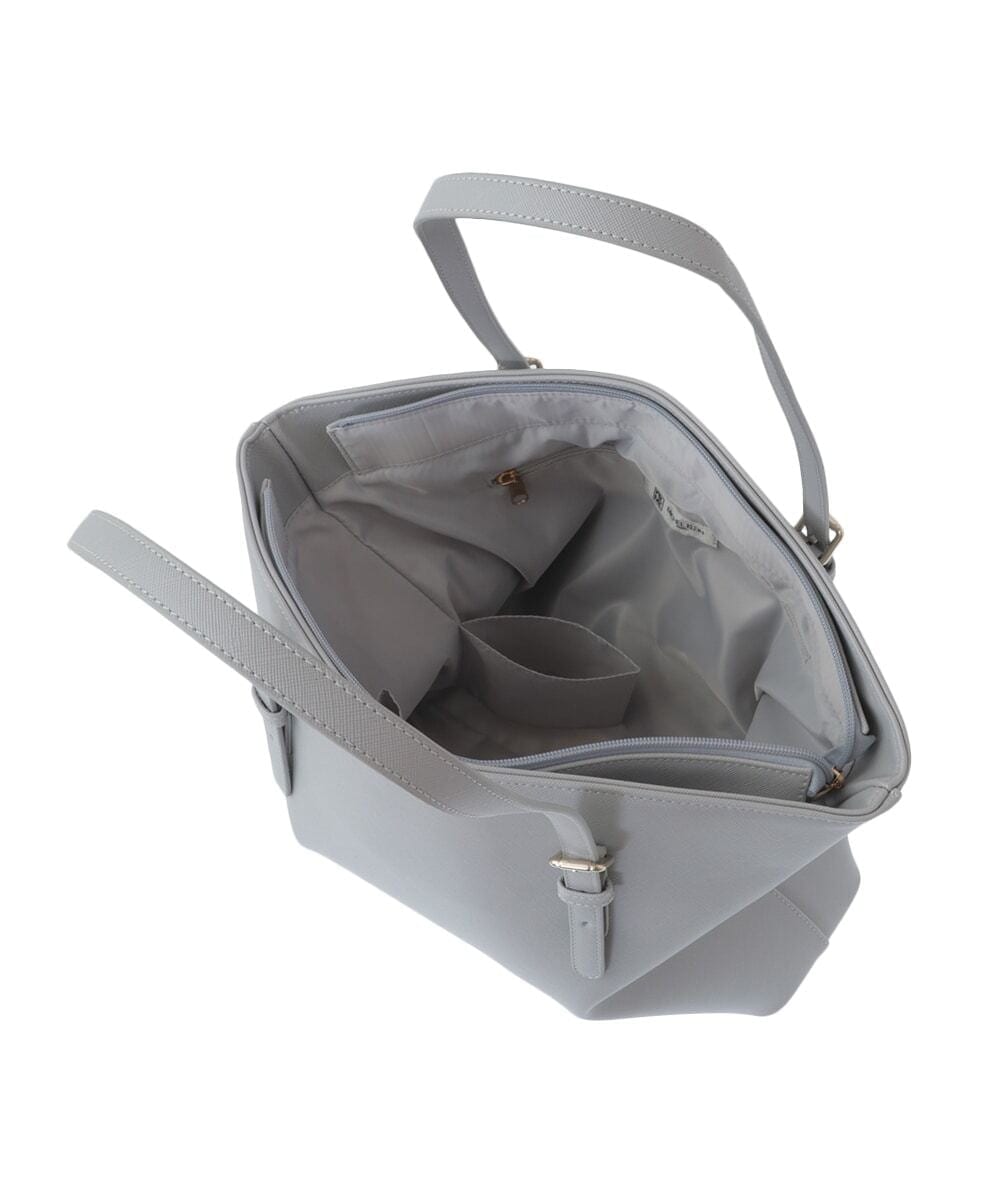 BKBGV12140 MK MICHEL KLEIN BAG(MK ミッシェルクラン バッグ) スリムスクエアトートバッグ ブラック